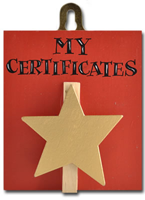 My Certificates